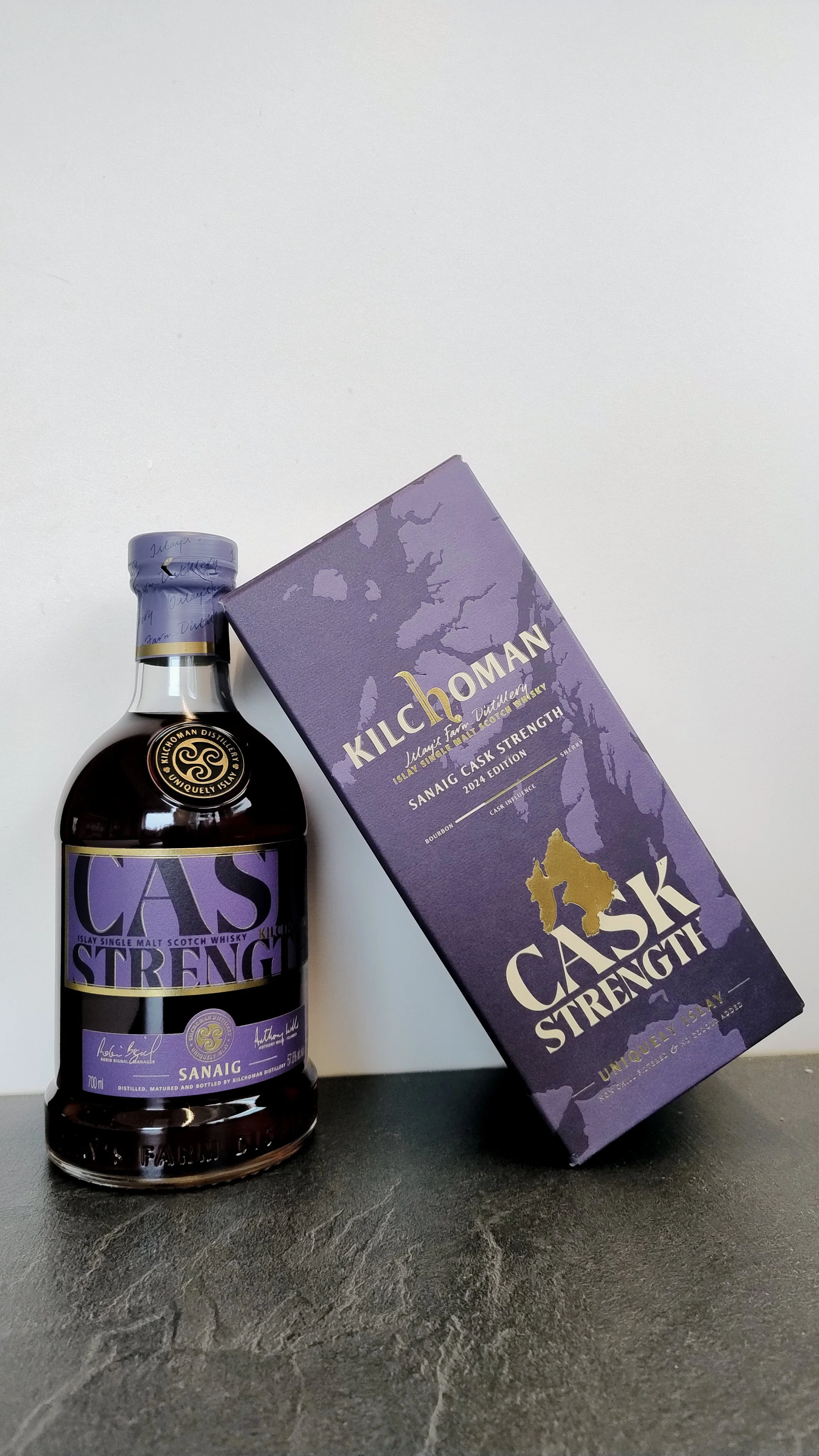 Kilchoman Sanaig Cask Strength — Dramface